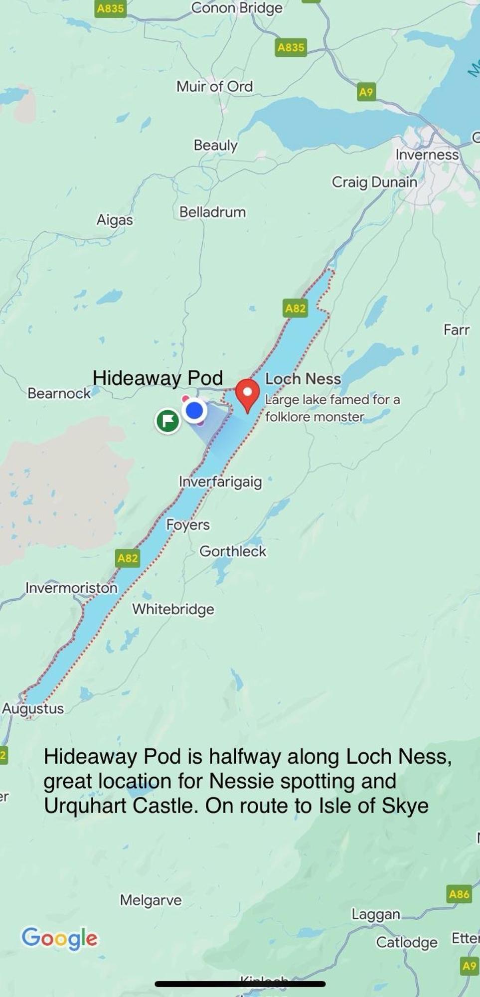 Апартаменты Hideaway Pod Near Loch Ness For A Tranquil Retreat Lewiston Экстерьер фото